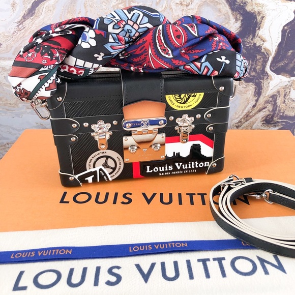 Ltd Edition Louis Vuitton Petite Malle Epi bag - Picture 6 of 8